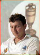 England captain Michael Atherton & those elusive Ashes, Melbourne, Australia.