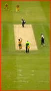 Bowler's marks on the hallowed turf v The Australians