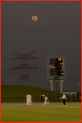 Moonrise, MCC v Durham, Abu Dhabi, UAE.