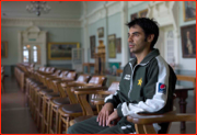 The eve of the no ball. Pakistan captain Salman Butt, Lord's, London.