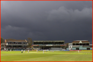 Rain clouds, championship match v Yorkshire, Canterbury