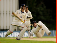 17 y.o. Tom Poynton (on debut) collides with Ant Botha