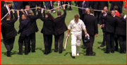 Security, Headingley Test, England.