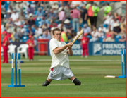 Disabled cricket, Headingley, Leeds, England.