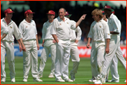 John Emburey leads the way,1996 B&H Cup Final, Lord's