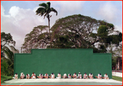 England practice facilities, Guyana, West Indies.