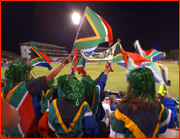 Female fans, 2003 World Cup, Newlands.