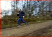 Andrew Flintoff trains in the hills above Blackburn, 2004