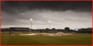 Floodlights on but so are the covers. CB40, July 2012