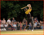 Justin Kemp bowled, Uxbridge, England.