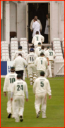 A familiar sight as rain stops play at Trent Bridge