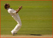 Peter Trego celebrates the wicket of Jamie Dalrymple