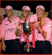 Smith, Murtagh & Udal, 2008 Twenty20 final win