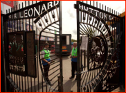 Security on the Len Hutton Gates