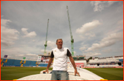 Head Groundsman, Andy Fogarty