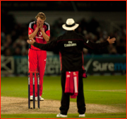 Stuart Broad wide, Trent Bridge, England.