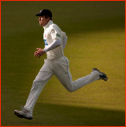 Nick Compton chases the ball