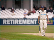 Dominic Cork retires, 2011