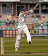 Chris Woakes topscores with 47 against Worcestershire