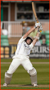 Chris Woakes batting against Worcestershire