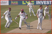 Vaas drops his bat, Middlebrook is run out v Essex