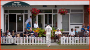 Will Jefferson walks off after being caught on the boundary