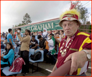 Lone Northamptonshire supporter, v The Indians, 2011