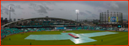 Rain stops play during the 4th Test Match v India, 2011