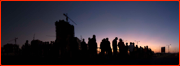 Sun sets on the taxi queue, Dubai Test v Pakistan, 2012