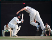 Ian Blackwell ducks Sajid Mahmood, Abu Dhabi, 2012