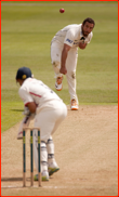 Andre Adams bowls to Lancs Ashwell Prince, Trent Br, 2012