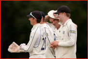 Andrew Strauss joins in the celebrations, Uxbridge, 2012