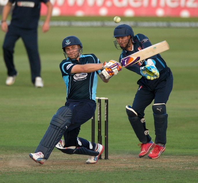 Luke Wright's century v Kent, CB40, Canterbury, 2012