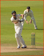 Alex Hales bats, v Warwickshire, 2012