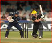Tim Ambrose bats during the CB40 final at Lord's, 2012
