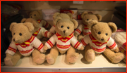 MCC Teddy Bears in the Members Shop at Lord's