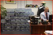 Thirsty work, Head Steward's office, Lord's Test, 2013