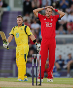 Stuart Broad amused by Aaron Finch's 100, Southampton