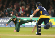 David Hussey fields, 2013 YB40 Final v Glamorgan, Lord's