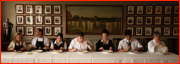 The daily staff lunch in the Committee Dining Room at Lord's.