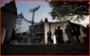 Lord's, 4am. Members queue for the first day of the Test Match.