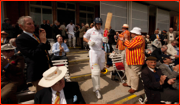 Andrew Strauss & Alastair Cook walk out to bat in the Lord's Test Match.