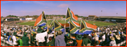 SA supporters, Headingley.