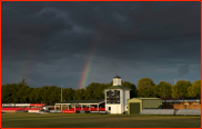 The old scoreboard, Grace Road, Leicester