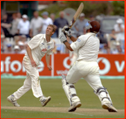 Robin Martin-Jenkins watches an Adam Hollioake six