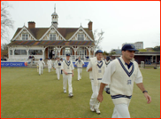 The 2003 opening match v Oxford UCCE, The Parks