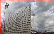 Old and new at the County Ground, Wantage Road