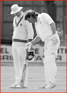 Ian Botham with Peter Roebuck