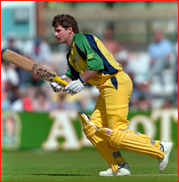 Robin Smith bats in a Sunday League match v Warwickshire