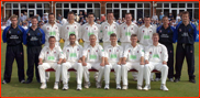 Team photo prior to the C&G Trophy semi-final, 2002